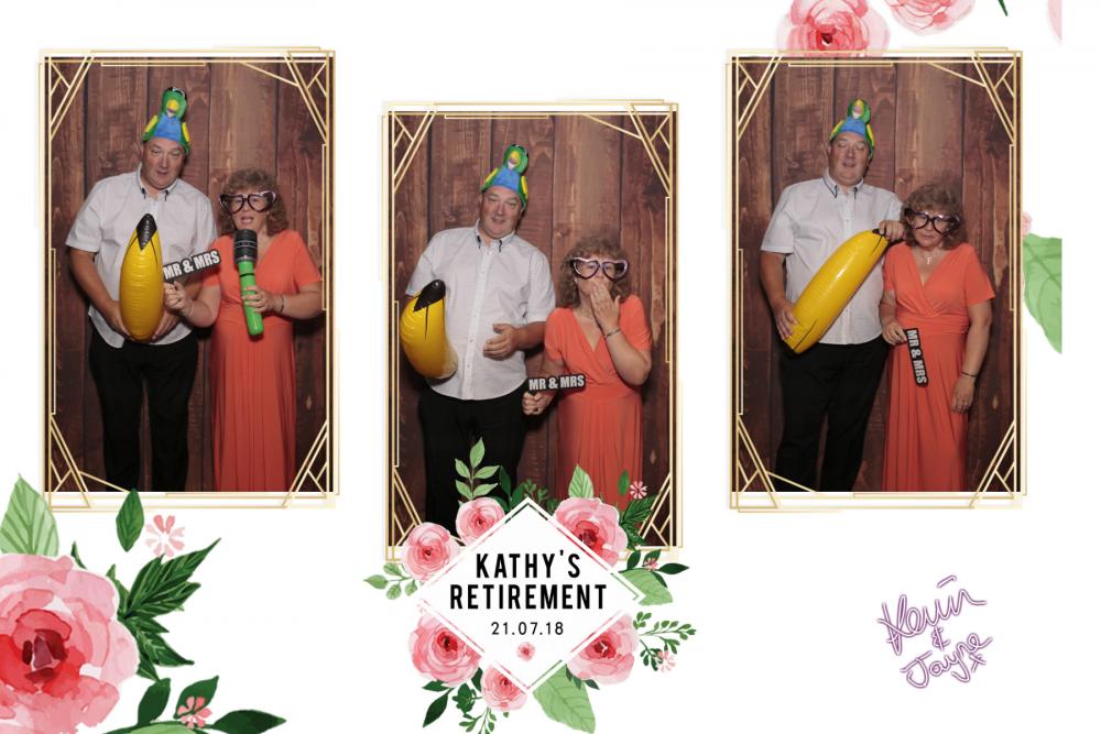 Kathy's surprise retirement party | View more photos from the event at gallery.myphotoboothexperience.co.uk/u/MyPhotoBoothExperienceLtd/Kathys-surprise-retirement-party